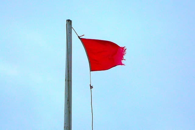 Bandera roja