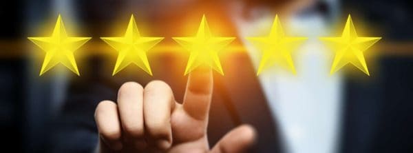 Calificación perfecta de 5 estrellas
