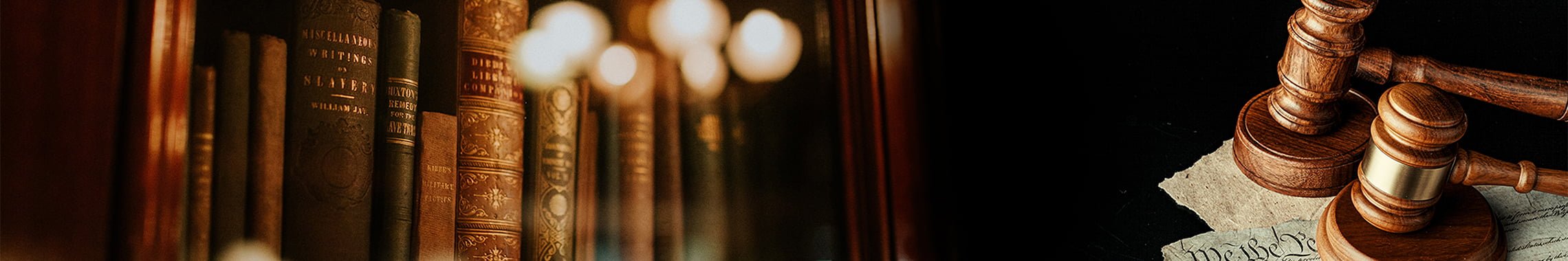 La constitución estadounidense, mazos y libros gruesos